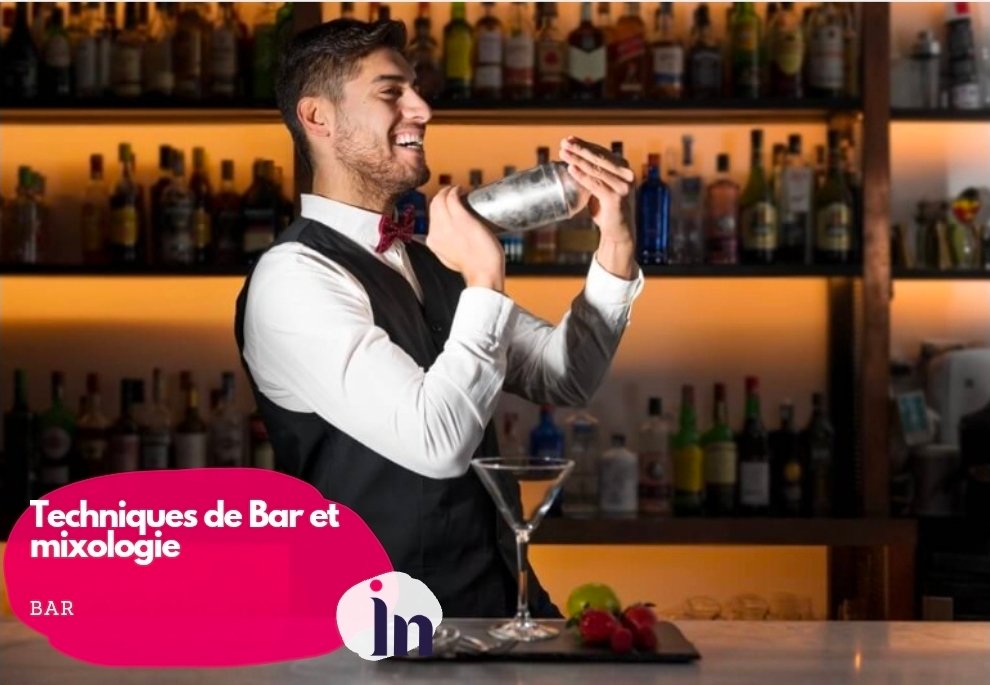 Techniques de bar et mixologie